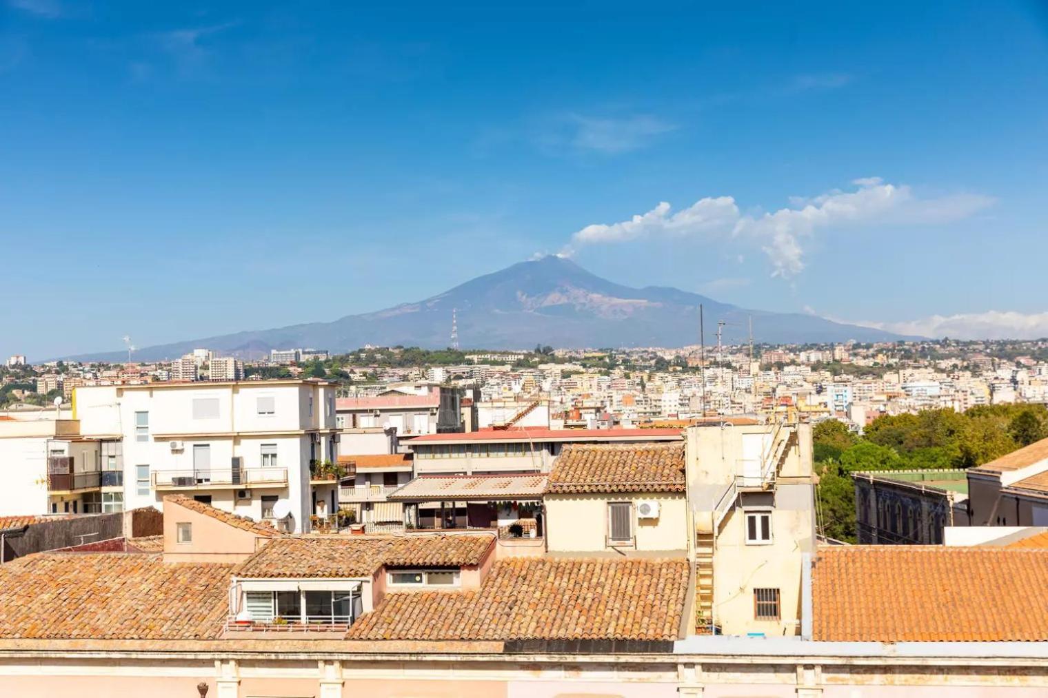 Апартаменты La Terrazza Sul Cielo Катания Экстерьер фото