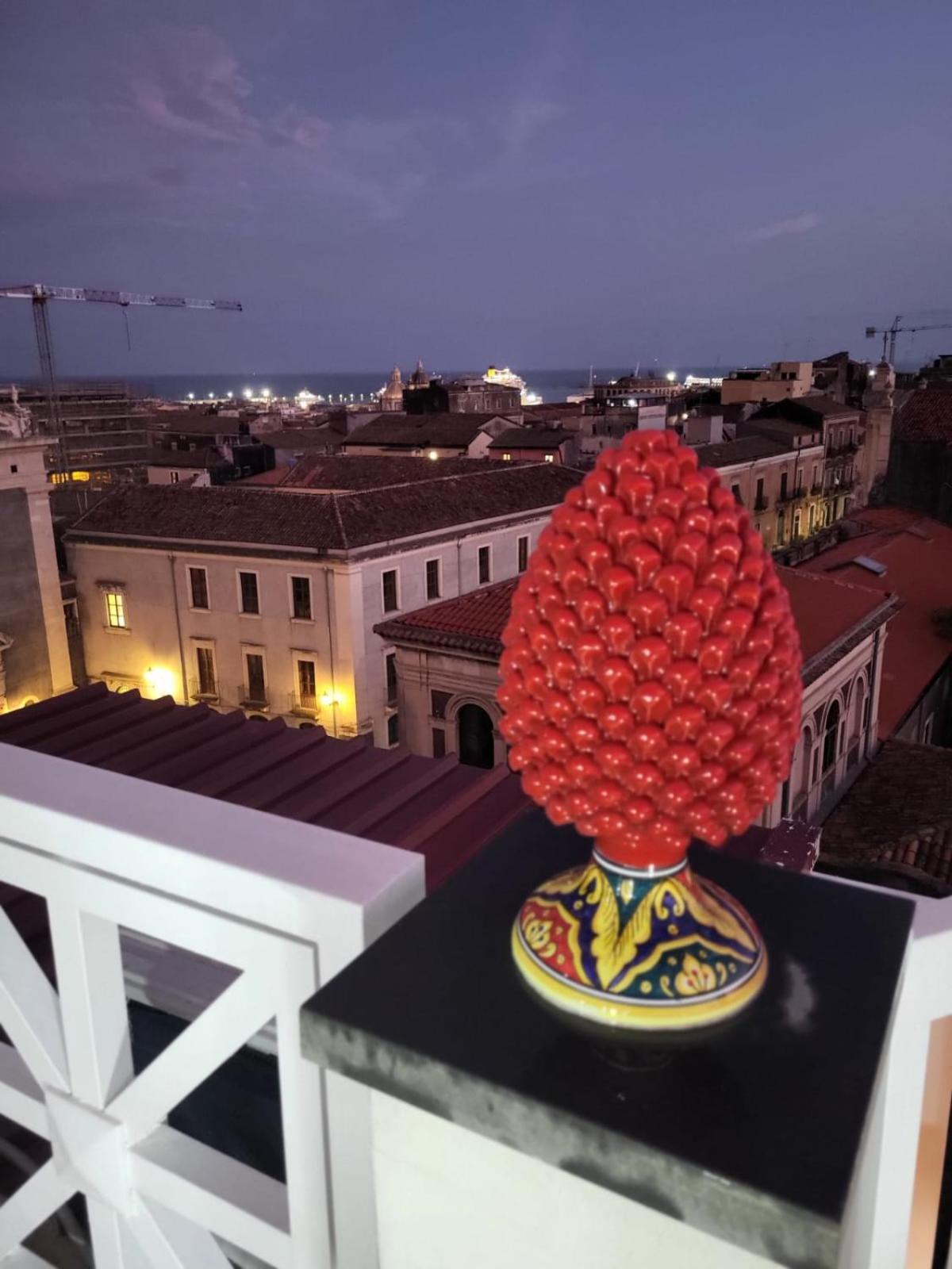 Апартаменты La Terrazza Sul Cielo Катания Экстерьер фото