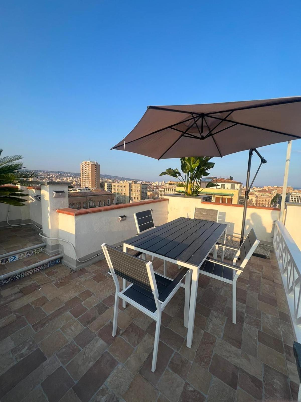 Апартаменты La Terrazza Sul Cielo Катания Экстерьер фото